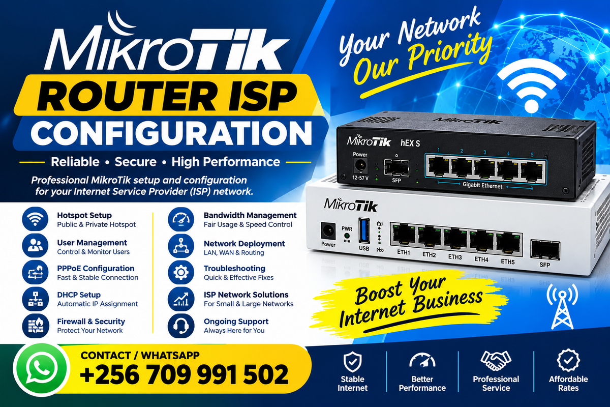 Networking and internet equipment guide for homes and businesses in Uganda — NetEdge Supplies