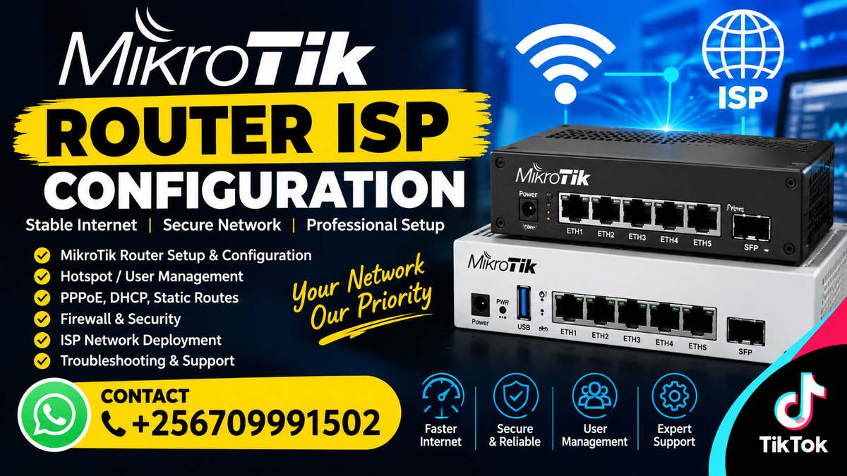 How to set up a MikroTik router step by step — NetEdge Supplies Uganda