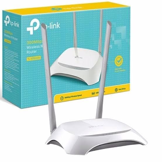 TP-Link TL-WR840N 300Mbps Wireless N Router — Dual-Antenna WiFi Router for Home & ISP CPE