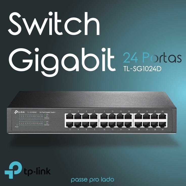 TP-Link TL-SG1024D 24-Port Gigabit Desktop/Rackmount Switch