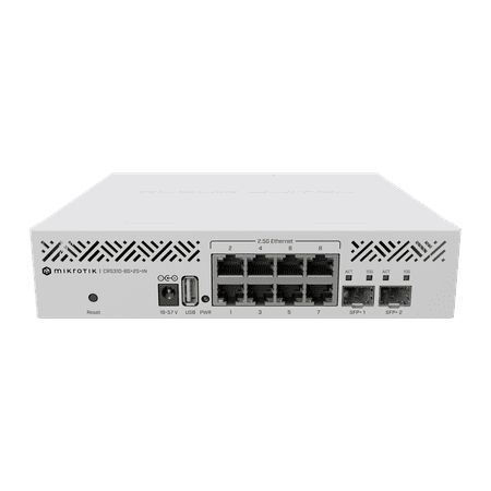 MikroTik CRS310-8G+2S+IN 2.5G/10G Cloud Router Switch with SFP+ Ports