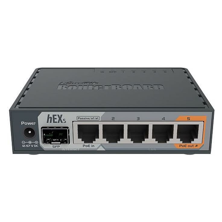 MikroTik hEX S RB760iGS Gigabit Router with SFP Port & PoE